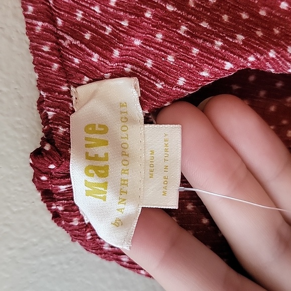 Off the shoulder red tank - Picture 2 of 4